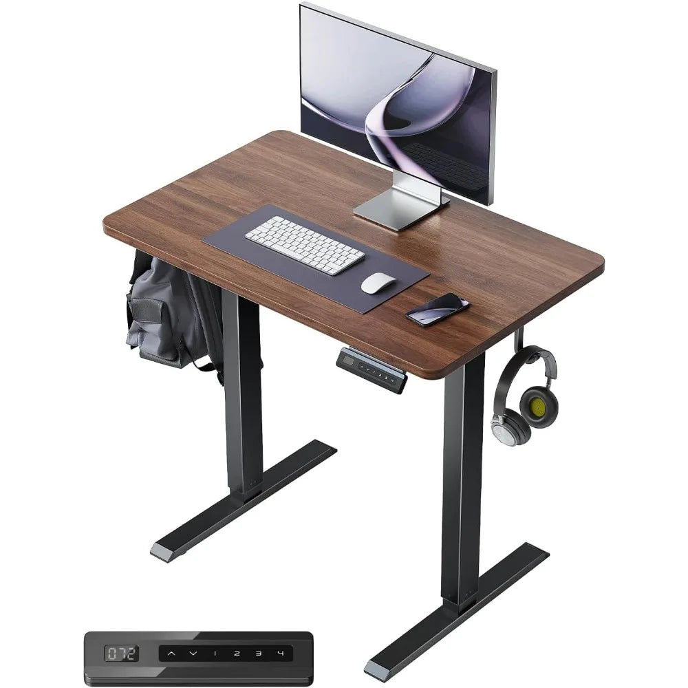 Standing Desk Adjustable Height Stand up Home Office Desk,Electric Standing Computer Desk with Memory Presets Fixable