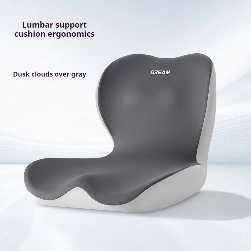 Upgrade ’L’ Shape Memory Foam Orthopedic Cushion Comfort Ergonomic Design Back Coccyx Pillow Car Seat Office Chair Pain