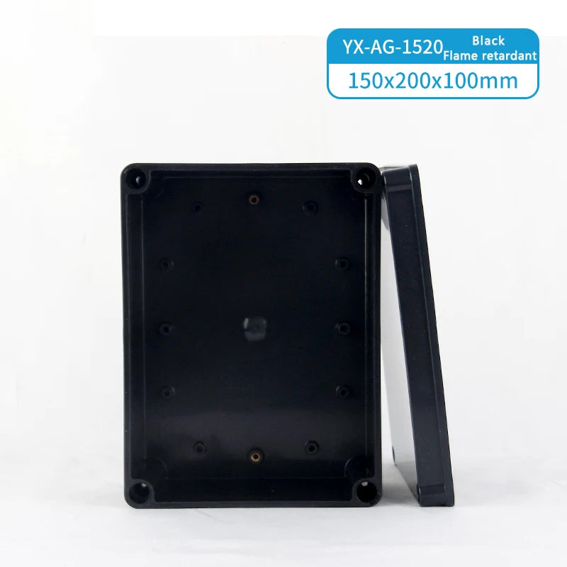 Flame-retardant and waterproof junction box for outdoor use with terminals exposed installation for outdoor cables