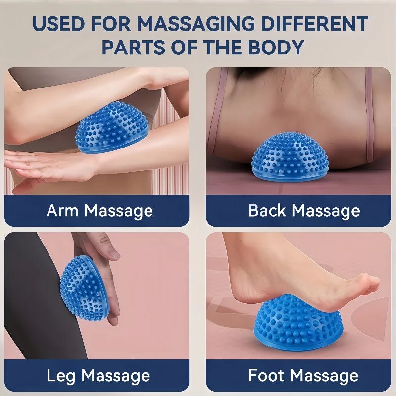 Massage Durian Ball 3D Spike PVC Anti-Slip Full Body Fascia Release Portable Fitness Recovery