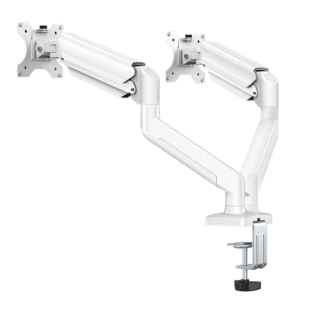 Dual Monitor Stand Monitor Desk Mount Full Adjustable Expandable Display Bracket Monitor Arm Desk Mount for Home Office