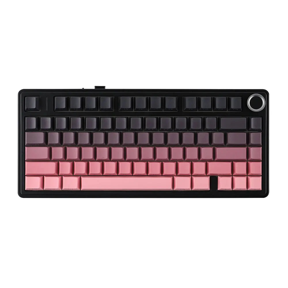 AULA F75 Pro Gasket Mounted Wireless Gaming Mechanical Keyboard RGB Customized 75% Layout Side-engraving PBT Keycaps