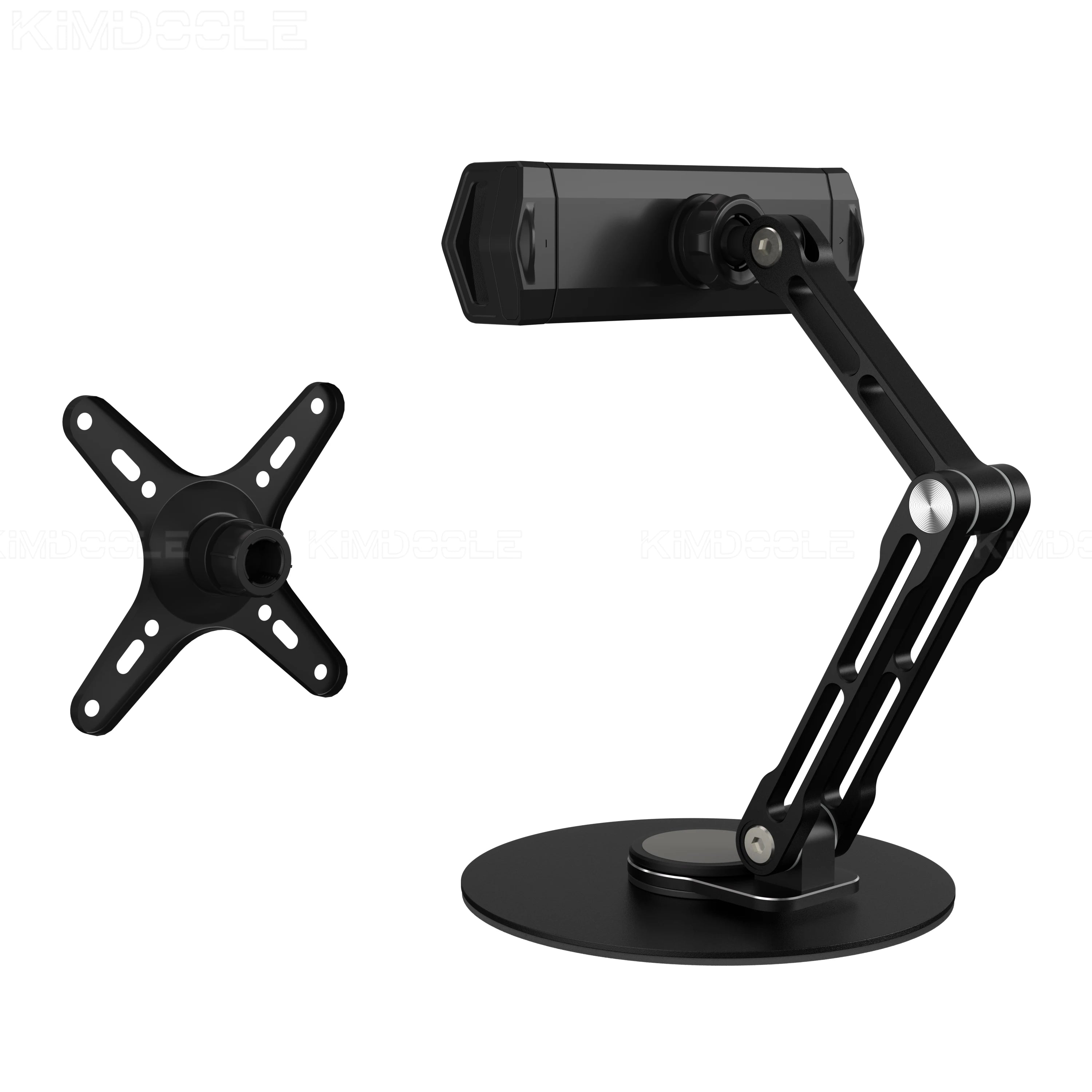 Monitor Foldable Arm Portable Monitor Pad Stand With 360 Rotation Tablet Support Displays Articulated Arm Monitor