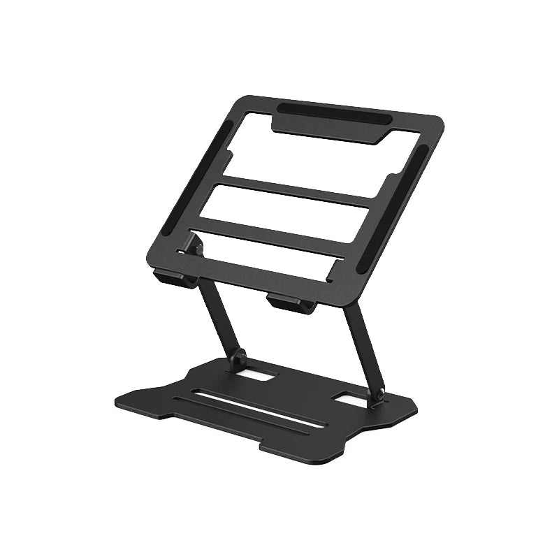 Portable Laptop Tablet Stand Holder Universal Anti Slip Stable Metal Bracket Adjustable Laptop Riser Notebook Stand