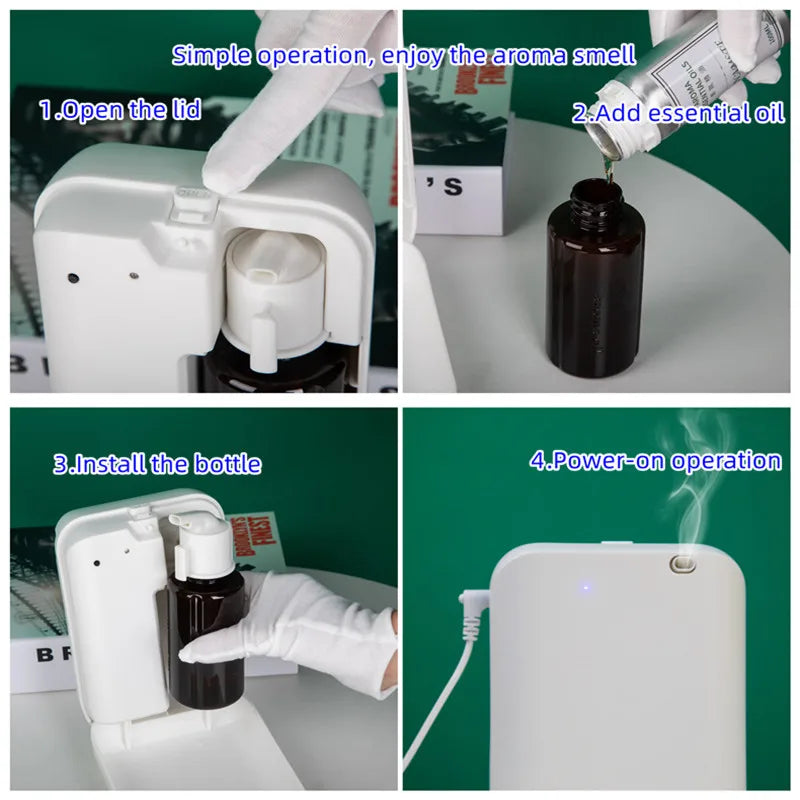 Namste Coverage 400m³ Home Scent Diffuser Bluetooth Aromatherapy Machine Hotel Diffuser Essential Oil Aromatherapy