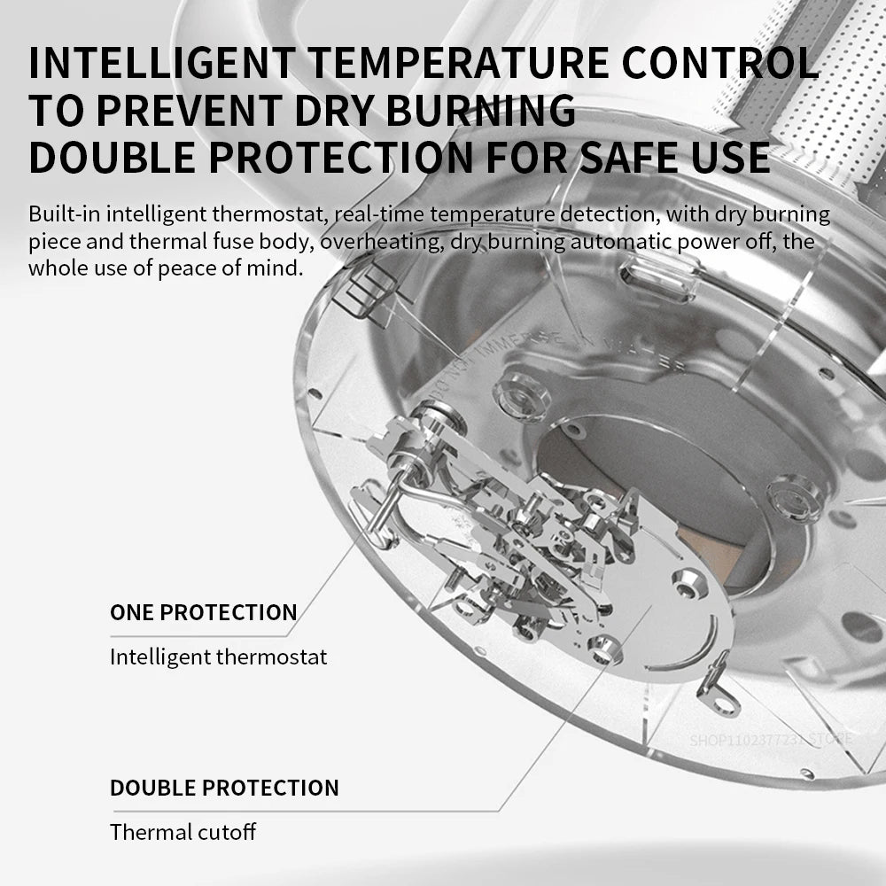 NEW XIAOMI MIJIA Multifunctional Health Pot Electric kettle N1 Household Appliances 800W 304 Stainless Steel Heat