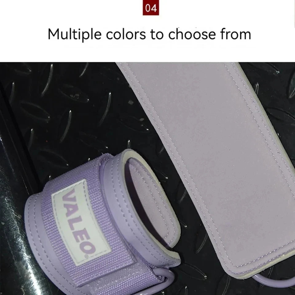 LOOGDEEL Resistance Bands Set Ankle Straps Adjustable Foot Support Padded Cuff Ankle Weight Leg Training Brace Yoga