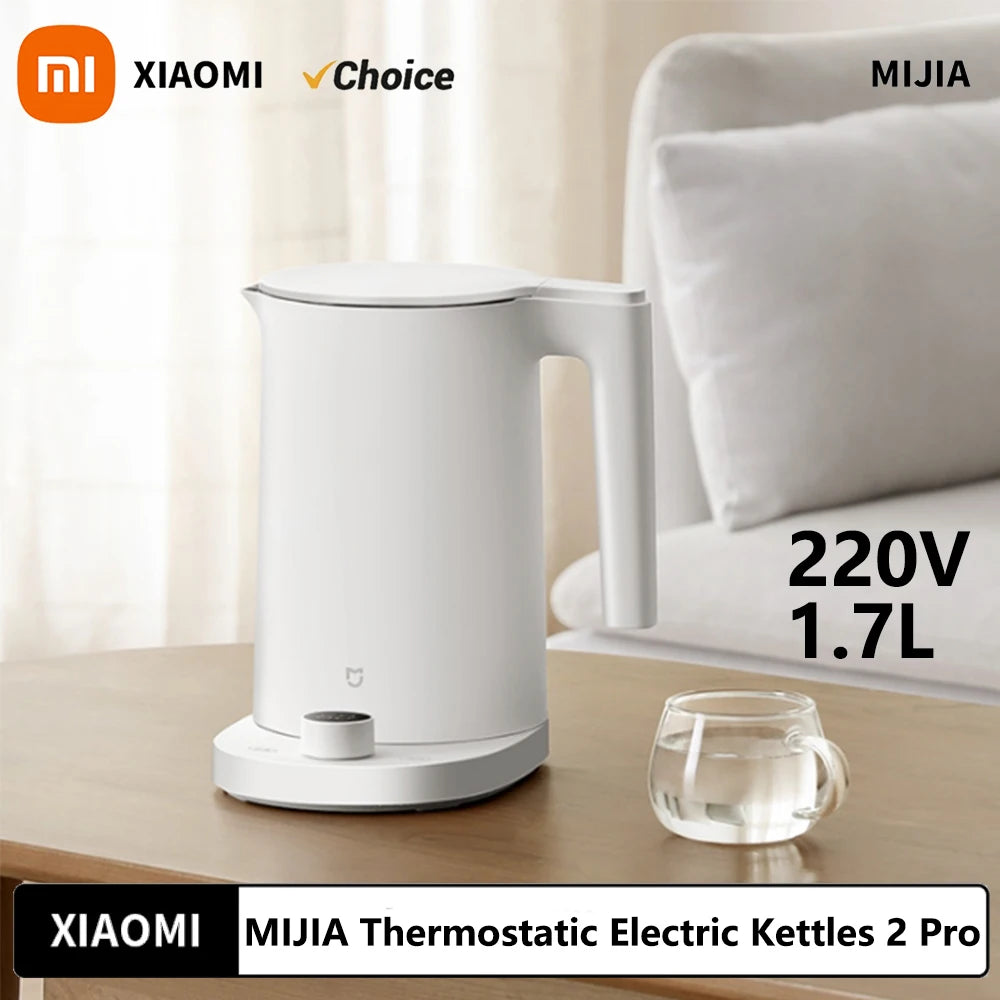 NEW XIAOMI MIJIA Smart Kettle 2 Pro Electric Kettles Kitchen Appliances LED Display 24H Intelligent Temperature
