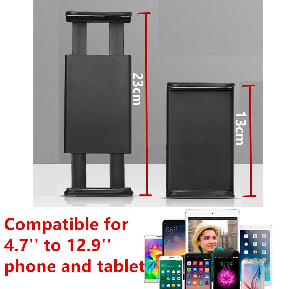 Tablet Holder Stand for IPad Stand Tripod 8’’ 9.7’’ 10.1’’ Pro 12.9 for Iphone 11 12 Cell Phone Height Adjustable