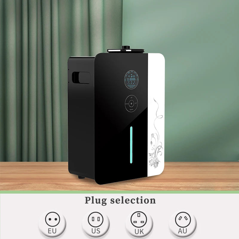3000m³ Air Purifier Electric Perfume Machine Aroma Diffuser WIFI HVAC 800ML Capacity Metal Body Commercial Home