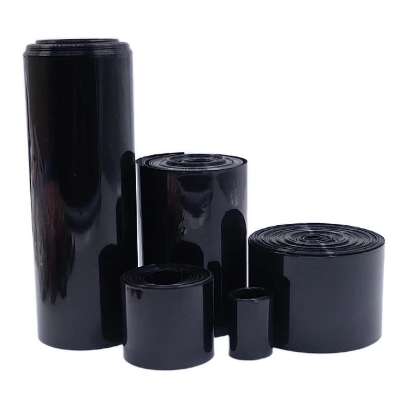 1/8/15M PVC Heat Shrink Tube 18650 Lipo Battery Pack 105 ~ 300mm Insulated Protection Film Wrap lithium Case Cable
