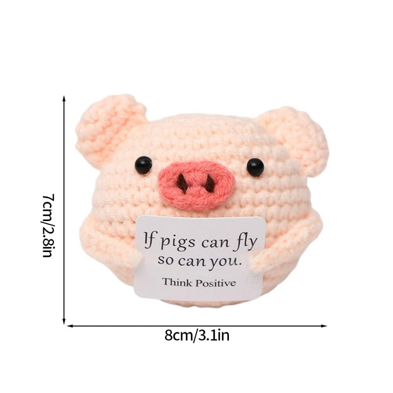 Positive Potato Ornament Desk Accessories Offices Accessories Desktop Decoration Crochet Fruits Vegetables New Year