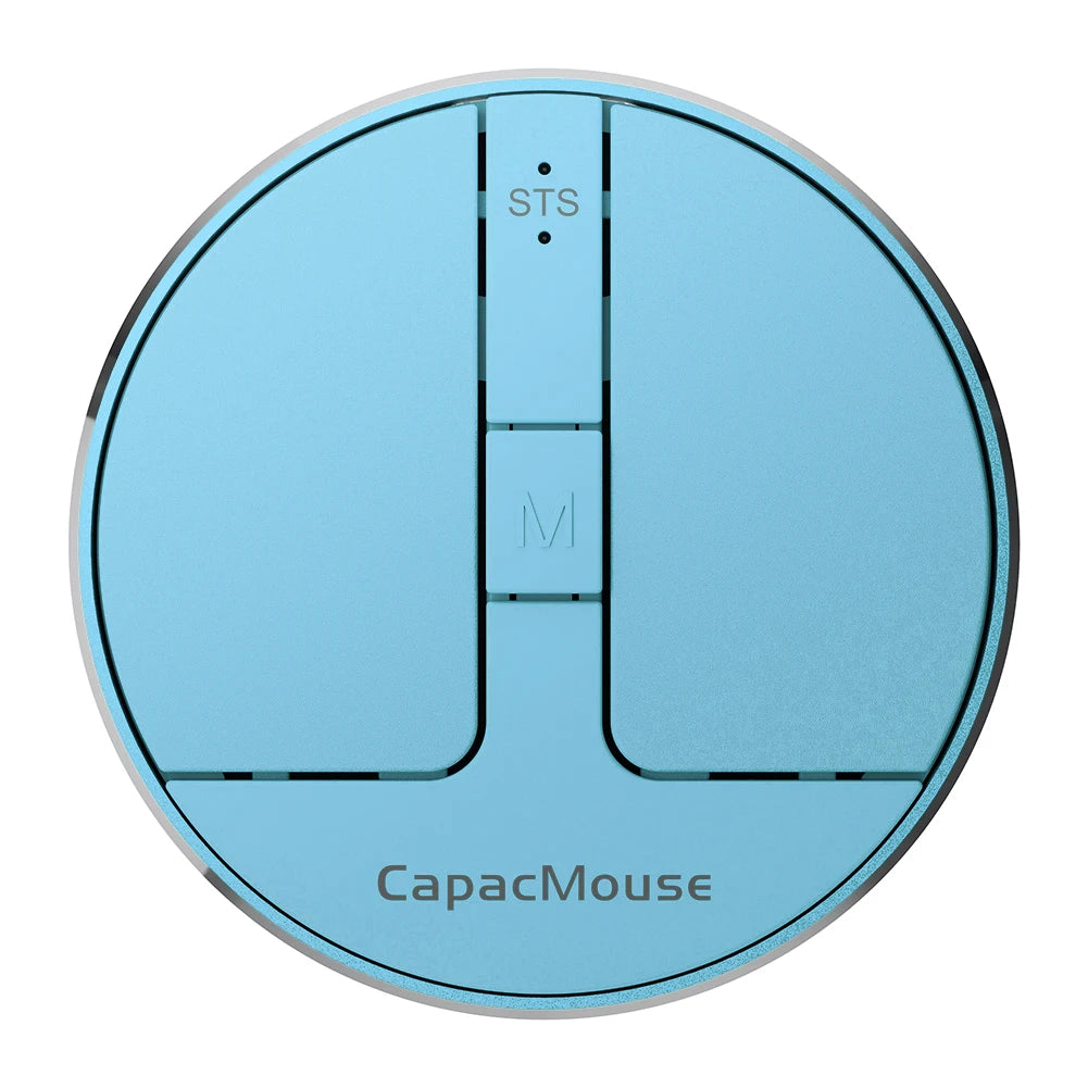 Wireless Mouse 3 Mode Bluetooth5.2/2.4G/USB Mini Capacitive Mice Ultra Thin Wireless Computer Mouse Adjustable DPI