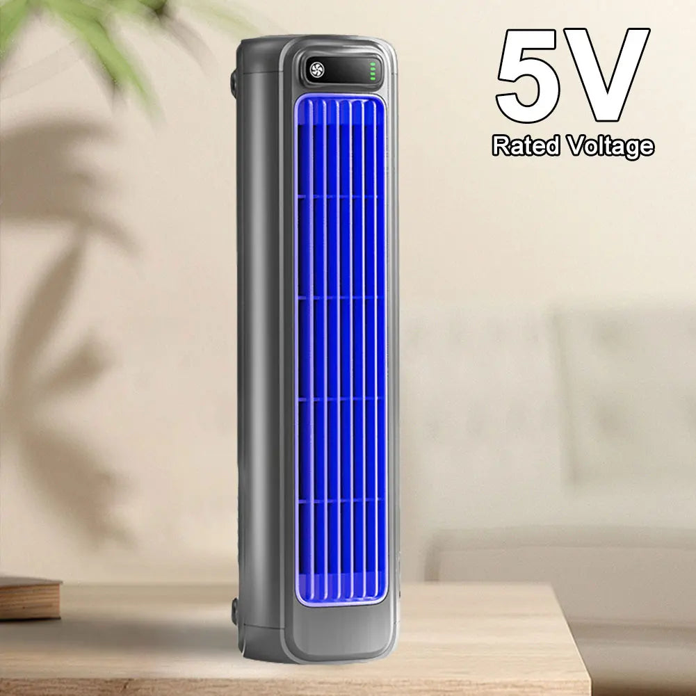 2000/1200mAh Portable Fan Electric Fan Air Conditioner Fan Quiet Wall Mount Desk Fan Tower Fan 3 Speed Rechargeable