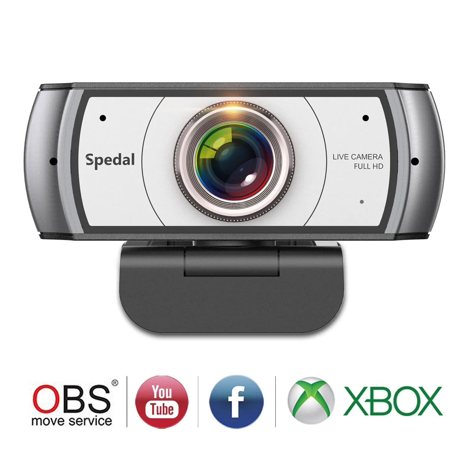 Spedal 920Pro Hd 1080P MF 30fps Usb Streaming Webcam with Microphone for Computer Meeting Web Camera Windows Mac Linux