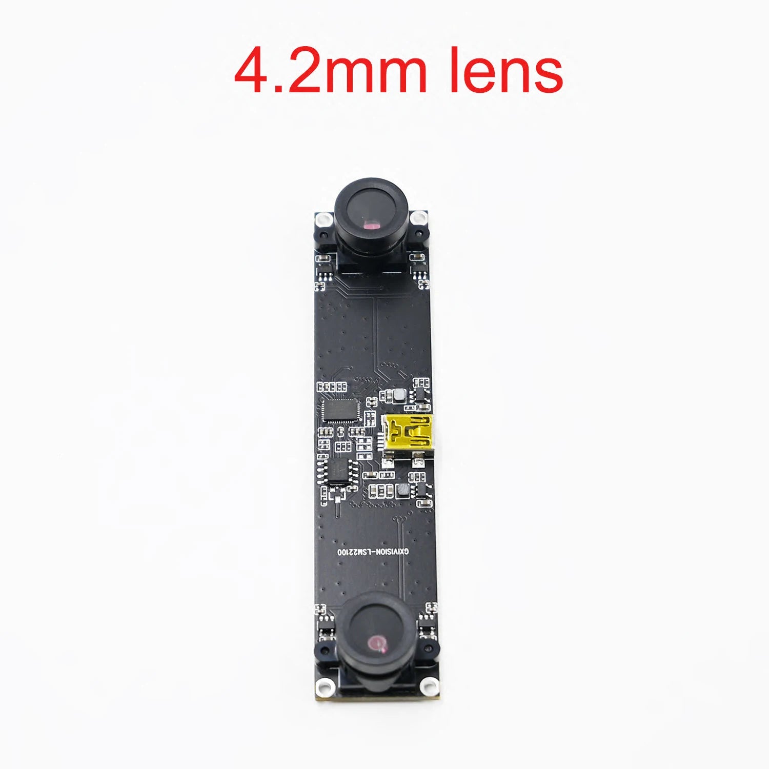 USB Camera Module Dual Lens 720P,Synchronization Same Frame,2560x720 30fps,Fixed Focus Webcam 2MP,For 3D Modeling VR