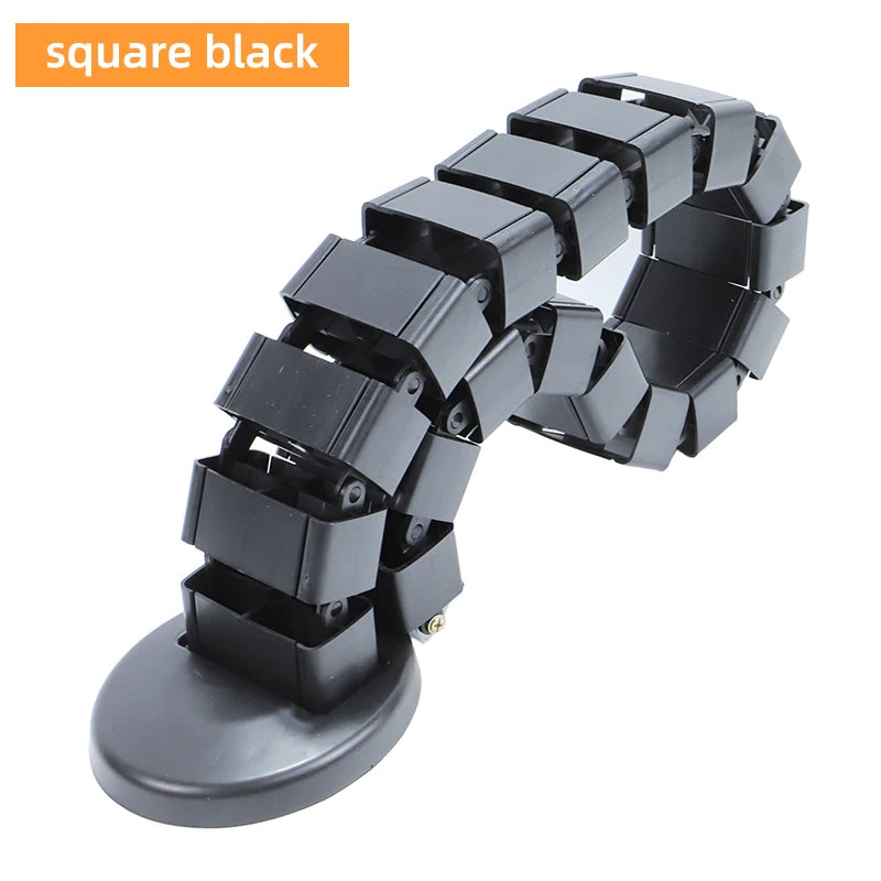 1300mm Flexible Cable Organizer Storage Office desk serpentine threading tube tv wire Cord Protector Management Tidy