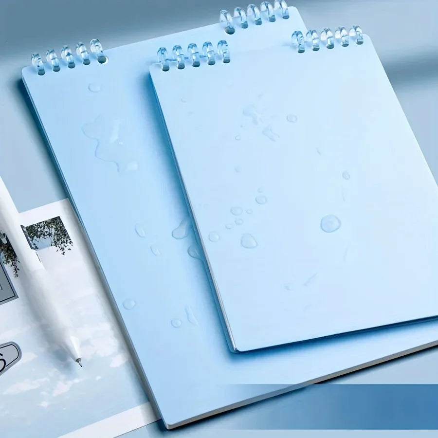 1 Pc Minimalist Coil Notebook,Thick Lined & Grid Paper For College Students And Office Use - Notebook