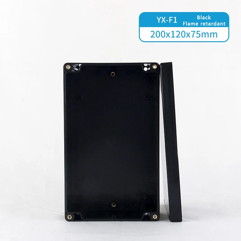 Flame-retardant and waterproof junction box for outdoor use with terminals exposed installation for outdoor cables