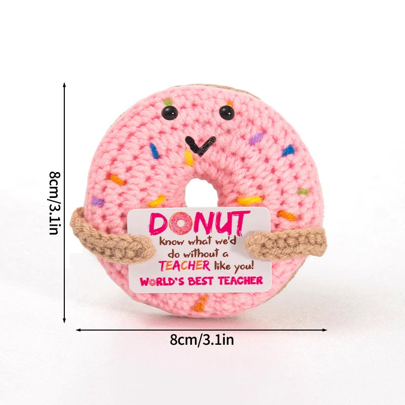 Positive Potato Ornament Desk Accessories Offices Accessories Desktop Decoration Crochet Fruits Vegetables New Year