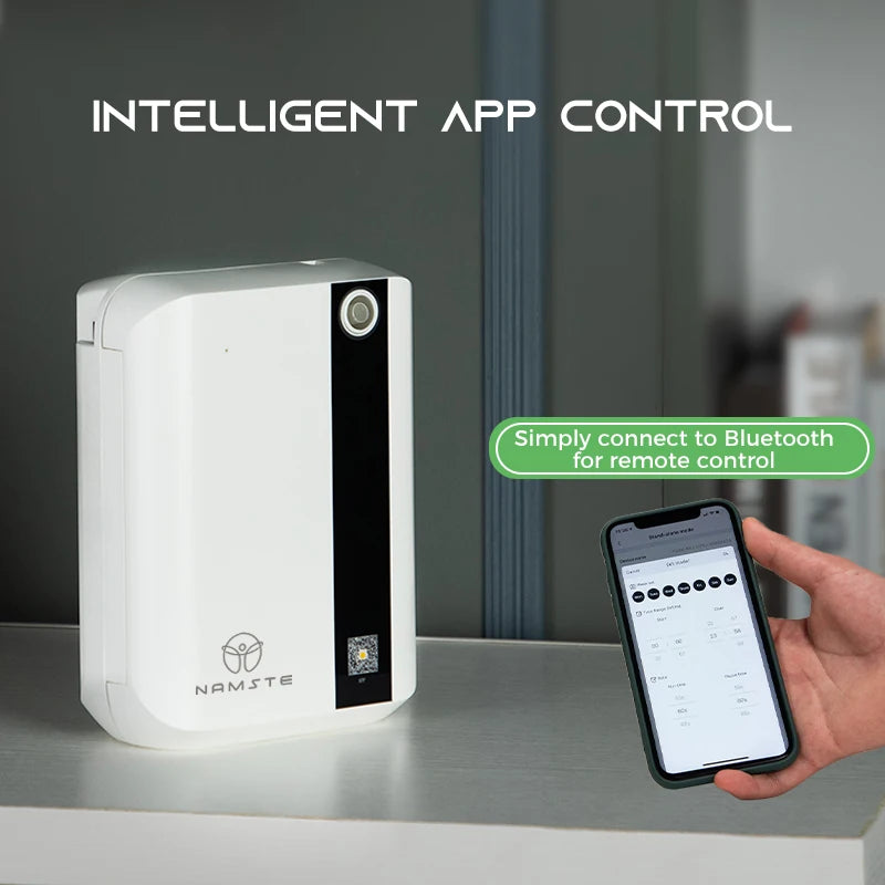 NAMSTE Bluetooth Diffuser 1500m³ Electric Smell Perfume Essential Oils Air Freshener 500ML Capacity HVAC Fragrance