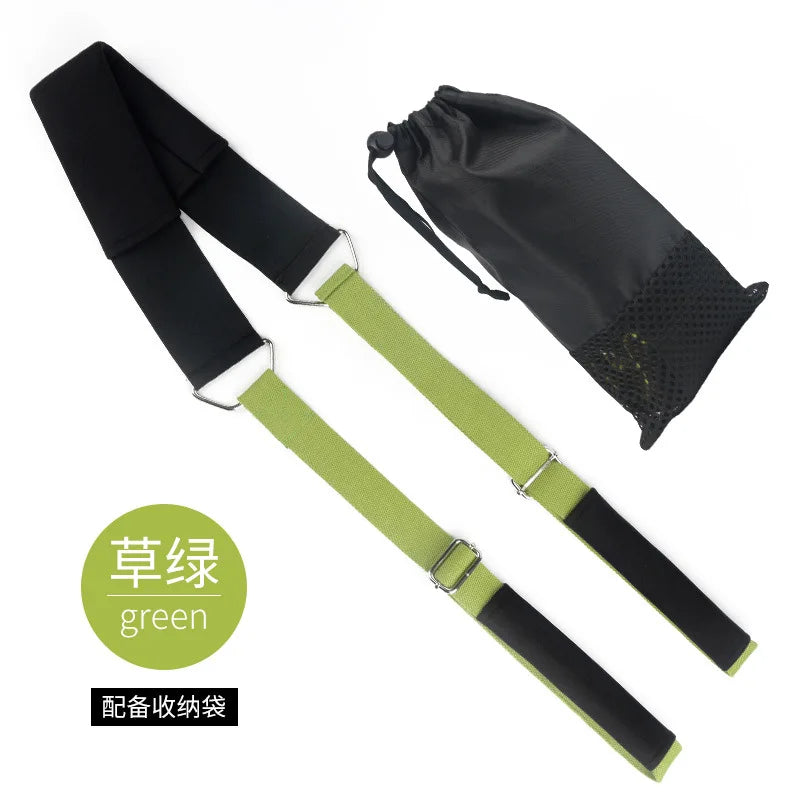 Adjustable Yoga Straps Belt Stretcher Legs Ballet DanceTraining Band Toned Tights Arms Stretch Muscles Relax Split Leap