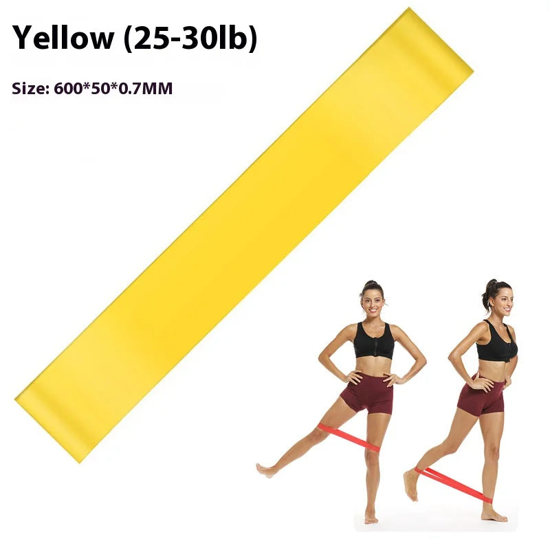 Fitness Resistance Bands Thickened Yoga Elastic Sheet Stretch Band Agility Training Strength Training Gym Equipment