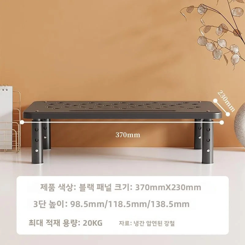 Elevating Cuter Monitor Stand Desk Organizer Desktop Display Platform Office Desk Storage Ra Desktop Cuter Holder