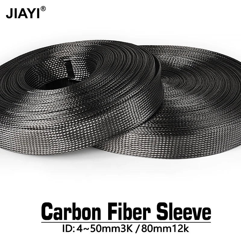 1m-carbon-fiber-cable-sleeve-high-temperature-sleeve-4-40mm-high-strength-wear-resistant-telescopic-braided-mesh-tube