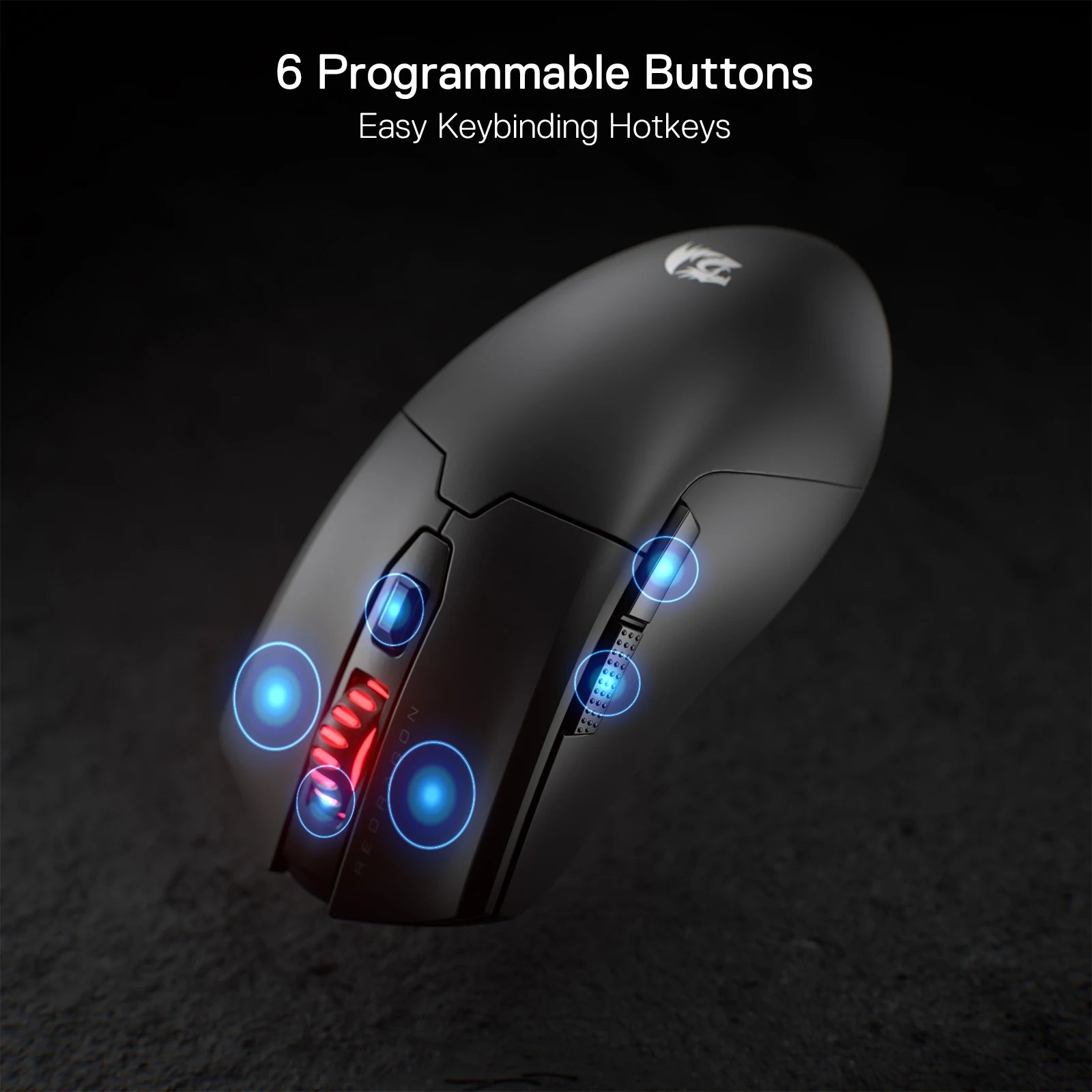 Redragon M995 Pro Wireless Gaming Mouse 26000 DPI Wired/Wireless Gamer Mouse BT & 2.4G Wireless
