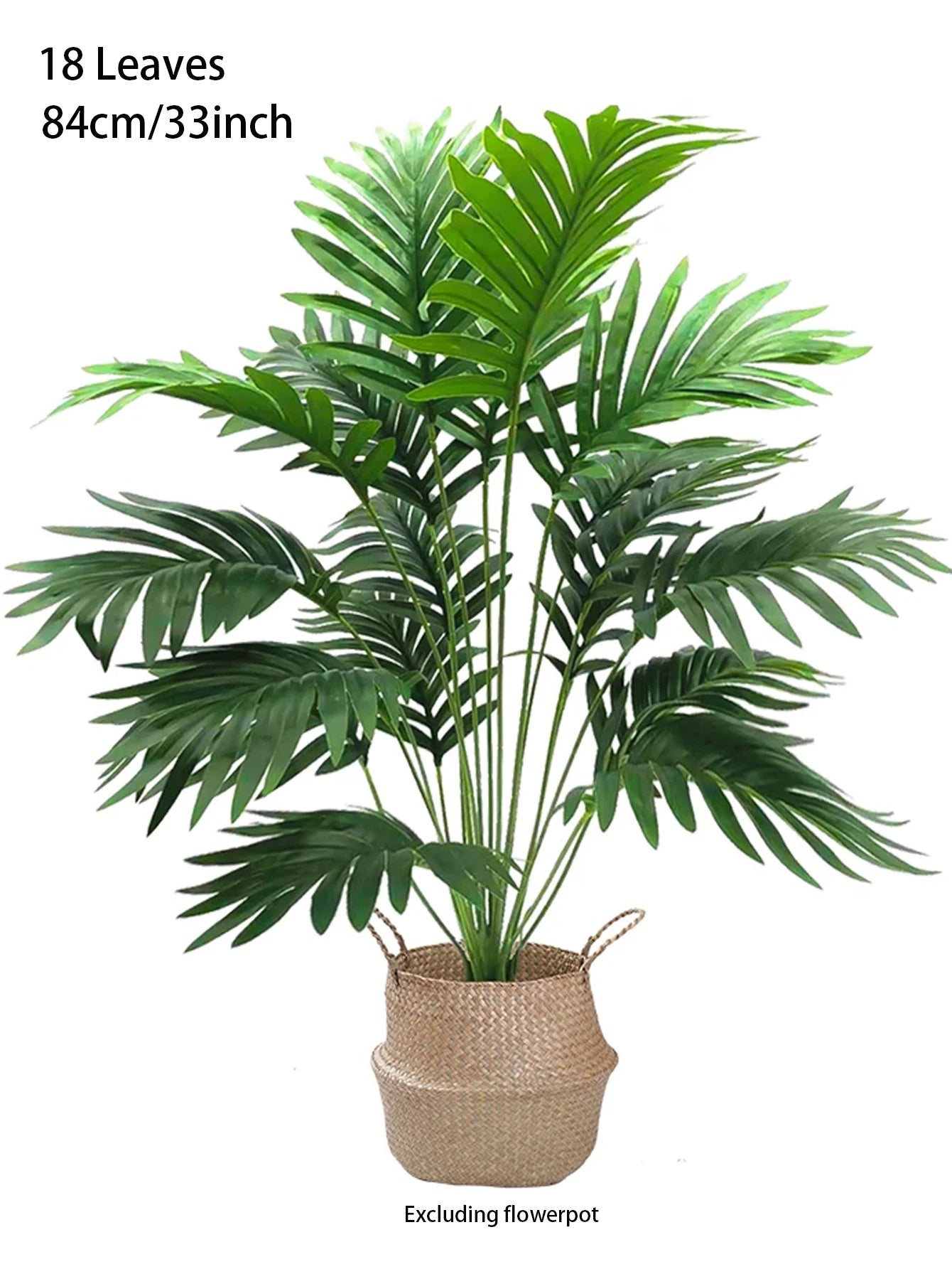 70-120cm Large Artificial Palm Tree Plastic Turtle Back Plants Leaf Schefflera Tropical Tree Home Office Party Outdoor