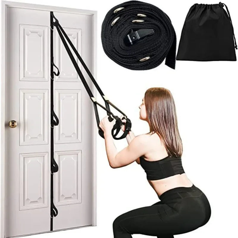 home-fitness-elastic-training-strap-fitness-resistance-band-over-door-anchor-bands-pull-rope-door-buckle-for-fitness-enthusiasts
