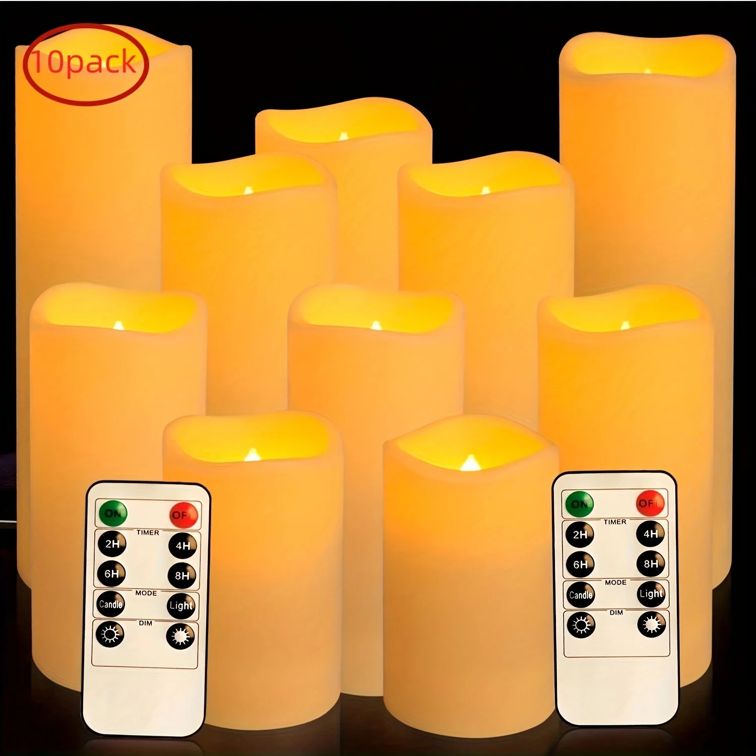 4-144 units/set of waterproof indoor flameless LED candle lights Christmas home decoration wedding holiday decoration