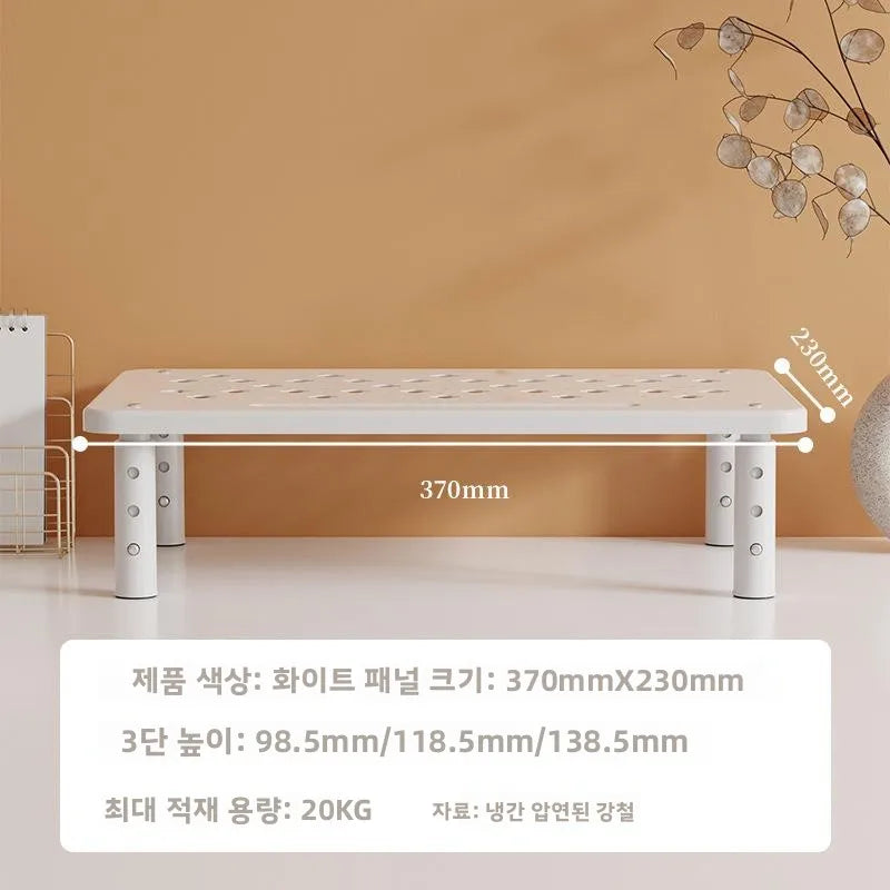 Elevating Cuter Monitor Stand Desk Organizer Desktop Display Platform Office Desk Storage Ra Desktop Cuter Holder