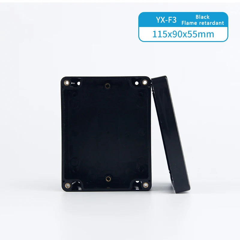 Flame-retardant and waterproof junction box for outdoor use with terminals exposed installation for outdoor cables