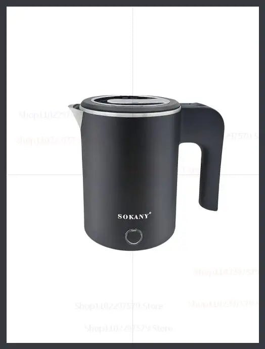 Portable 500ML Travel Electric Kettle Stainless Steel Water Boiler for Tea Coffee Hotel Family Camping Kitchen Smart