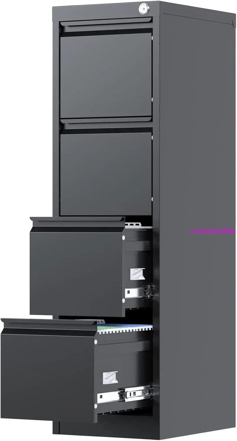 4-drawer-filing-cabinet-metal-vertical-file-cabinet-4-drawers-with-lock-locking-black-file-cabinets-for-home-office-a4-letter