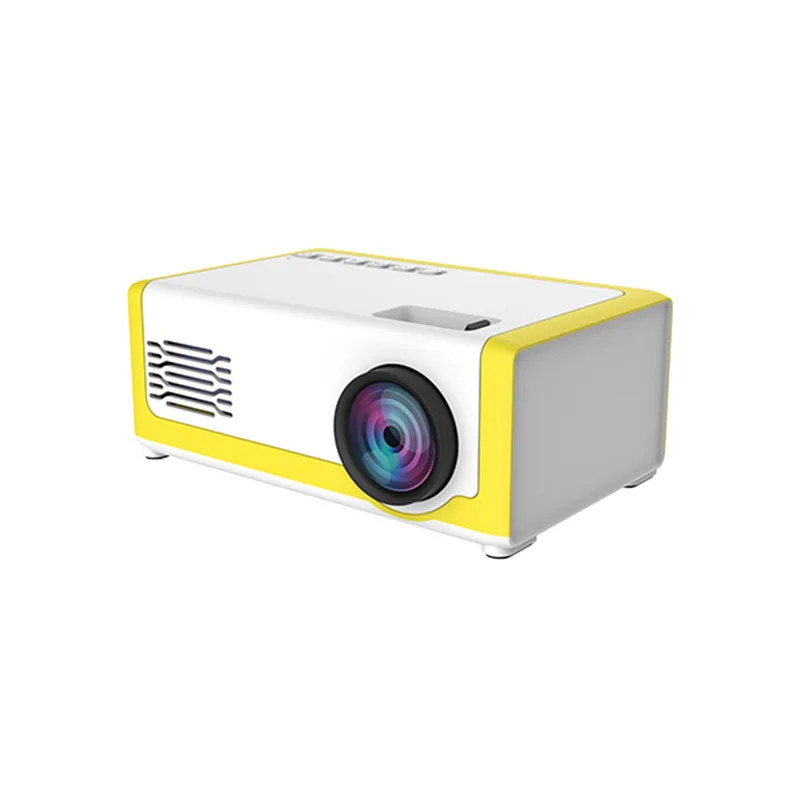 M1 Mini Portable Projector 30 Ansi 320X240P Home Theater Outdoor Movies Children’s Toys Halloween Gifts LED Mini
