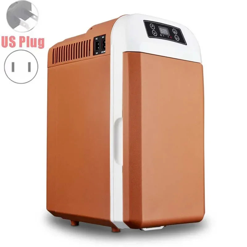 8L Car Home Dual-use Refrigerator Small Refrigerated Refrigerator Cold And Hot Dual Energy Refrigerator Fridge Mute Low