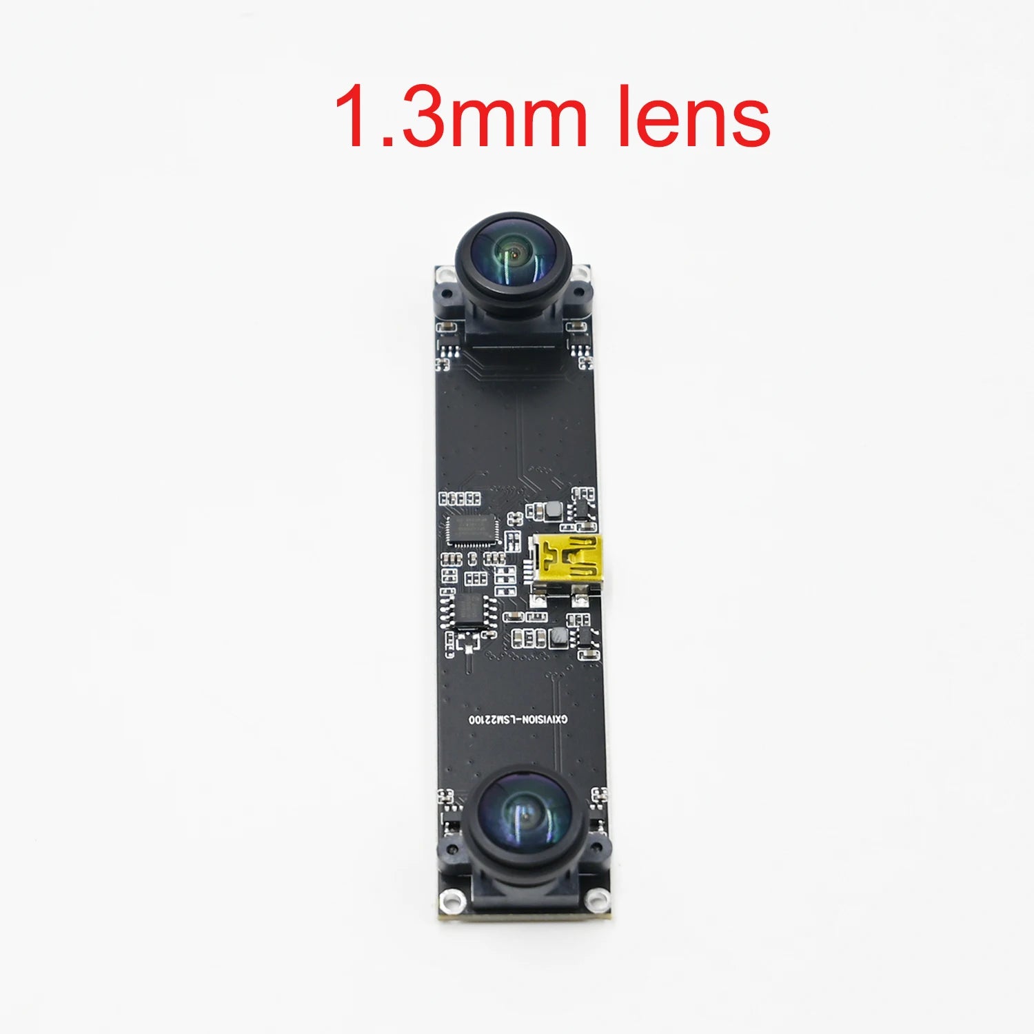 USB Camera Module Dual Lens 720P,Synchronization Same Frame,2560x720 30fps,Fixed Focus Webcam 2MP,For 3D Modeling VR