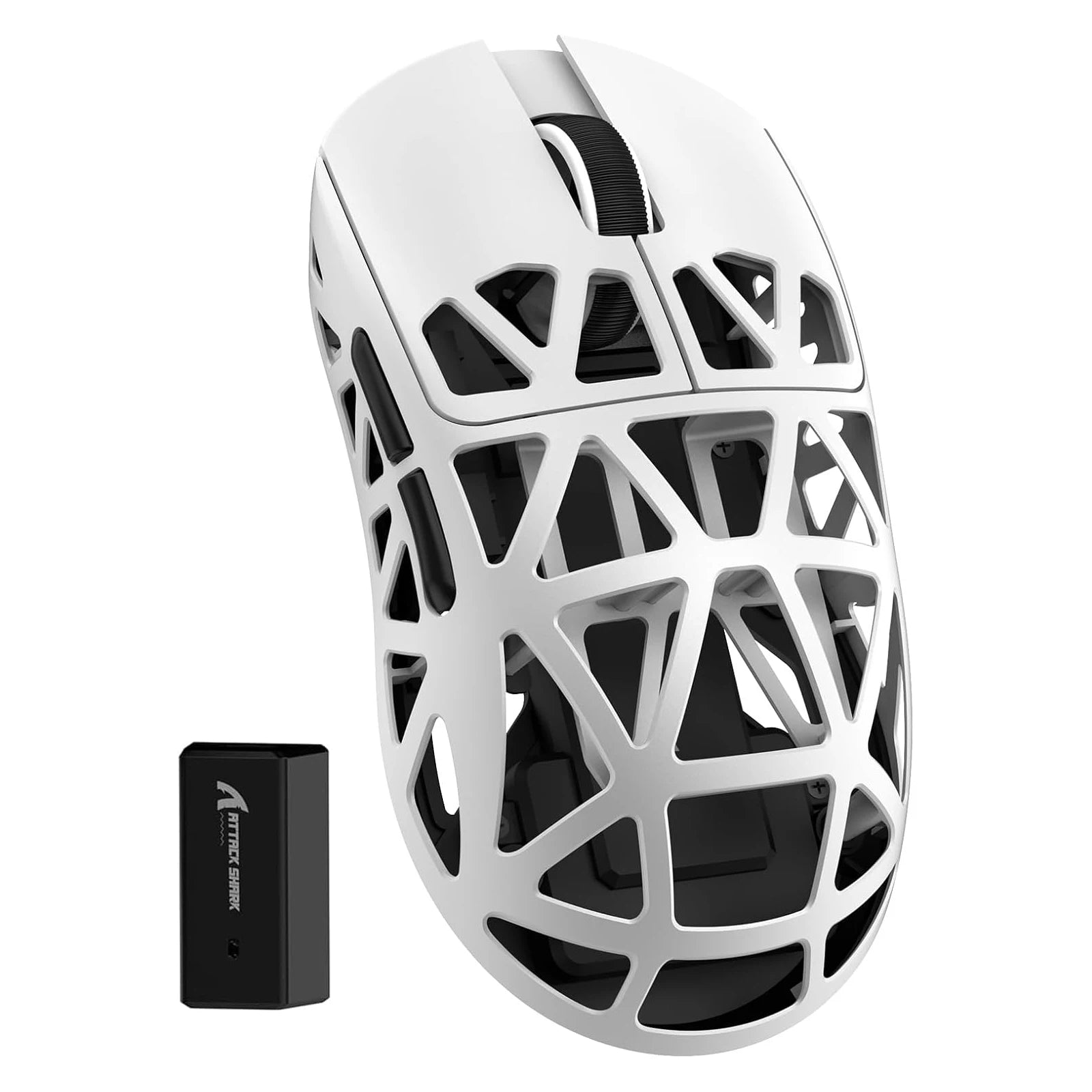 ATTACK SHARK R2 tri-mode programmable mouse ultra-light magnesium alloy PAW3950 42000 DPI optical sensor 8000Hz polling