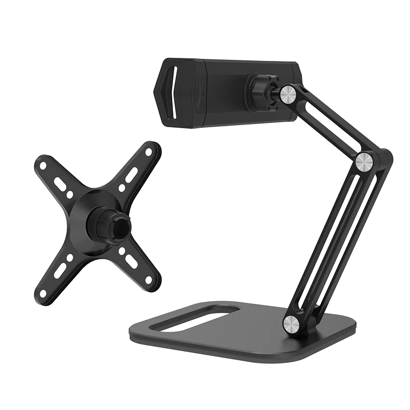 Artpowers VESA Monitor Desk Mount Single Monitor Stands Freestanding fits 13’’ to 18’’ Computer Screen with Height