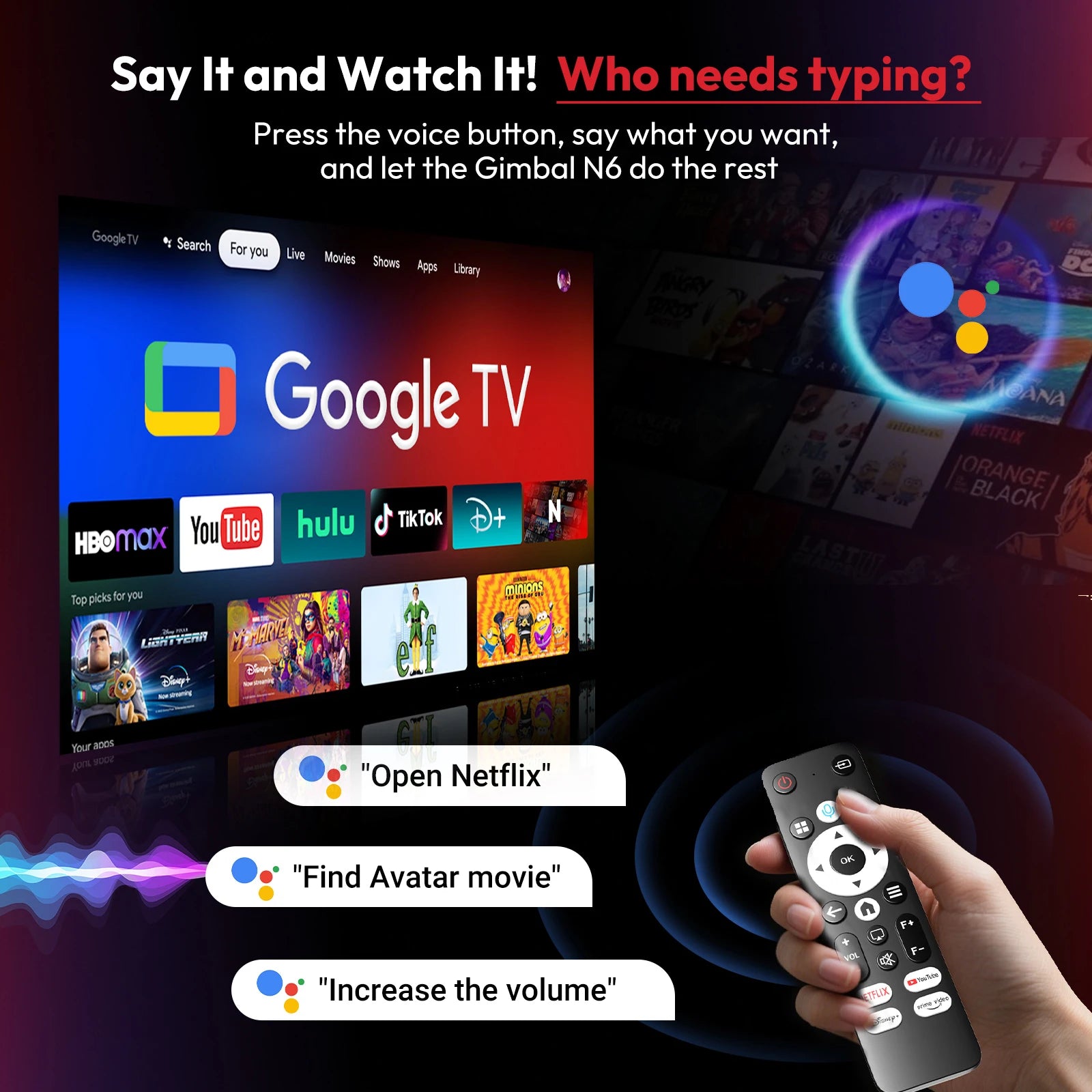 XGODY Projector Netflix Official 4K Supported Smart 500 Ansi AI Voice Recognition Auto Focus & Keystone Projector