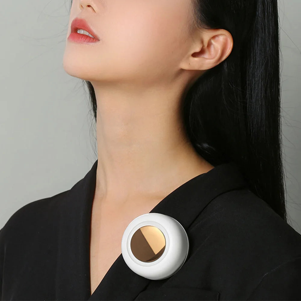 Mini Clip Waist Fan 900mAh Rechargeable Battery Electric Fan Outdoor Camping Personal Body Fan Summer Cooling Air