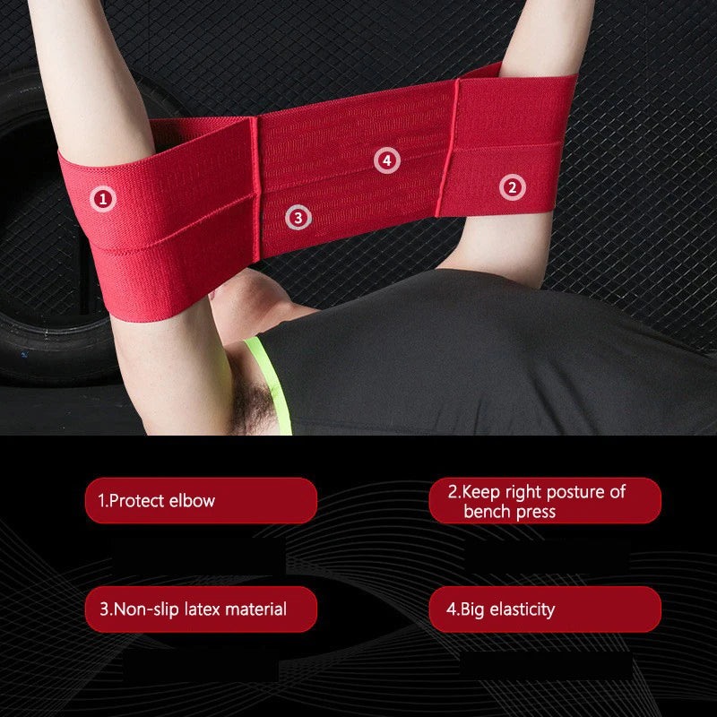 Unisex Reactive Exercise Assistance Workout Band,Assist with Dips,Push Ups,Bench Press Resistance Straps for Protect