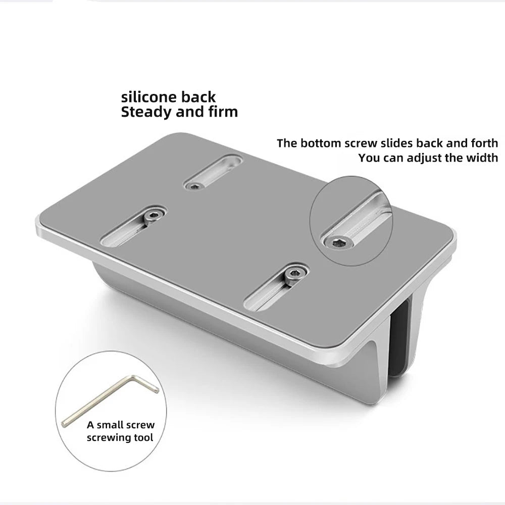 Vertical Laptop Stand Holder Foldable Aluminum Notebook Stand Laptop Tablet Stand Support For Macbook Air Pro PC 13-17