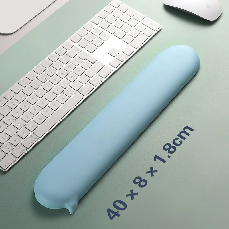 Chat Bubble Silicone Wrist Mouse Pad Keyboard Hand Rest Wrist Rest Palm Rest Wrist Pad Ergonomics White High Value