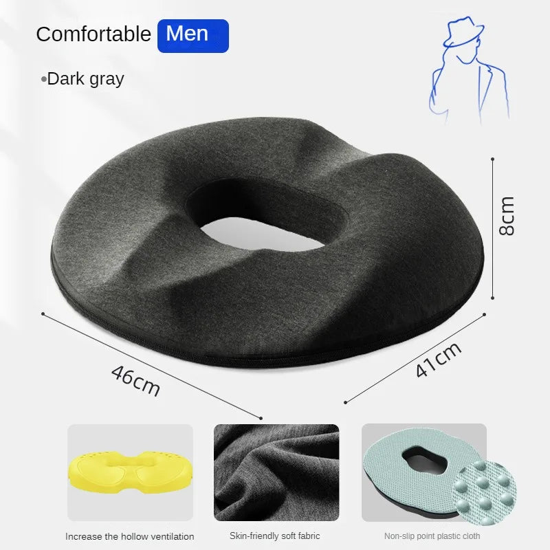 1PCS Office Chair Cushion Pillow Hemorrhoid Seat Cushion Tailbone Coccyx Orthopedic Medical Seat Prostate Chair