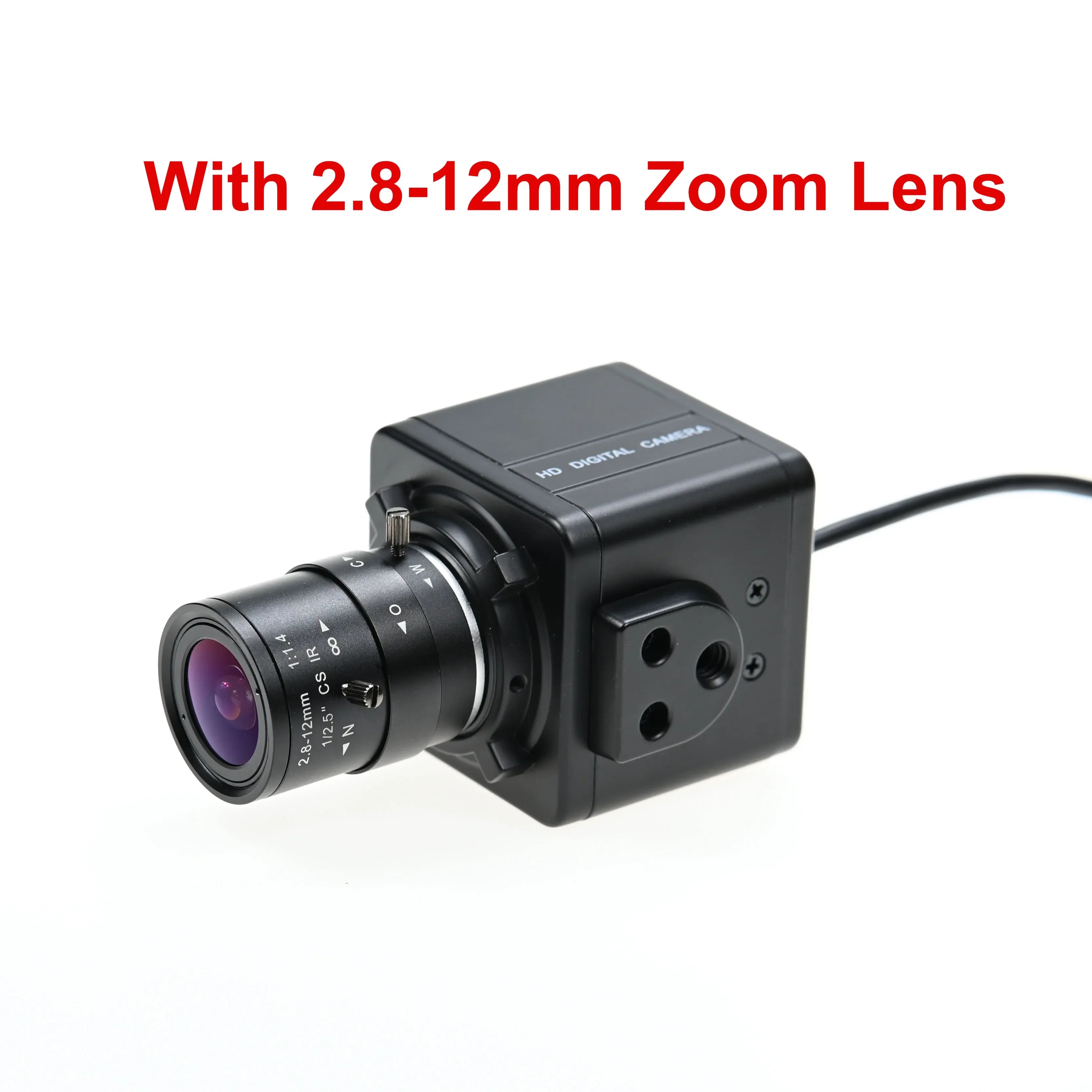 HDR 5MP 30fps USB Camera HD,2592x1944,PS5520,Backlight Shooting 5 Megapixel Webcam With 2.8-12mm zoom Lens CS Mount