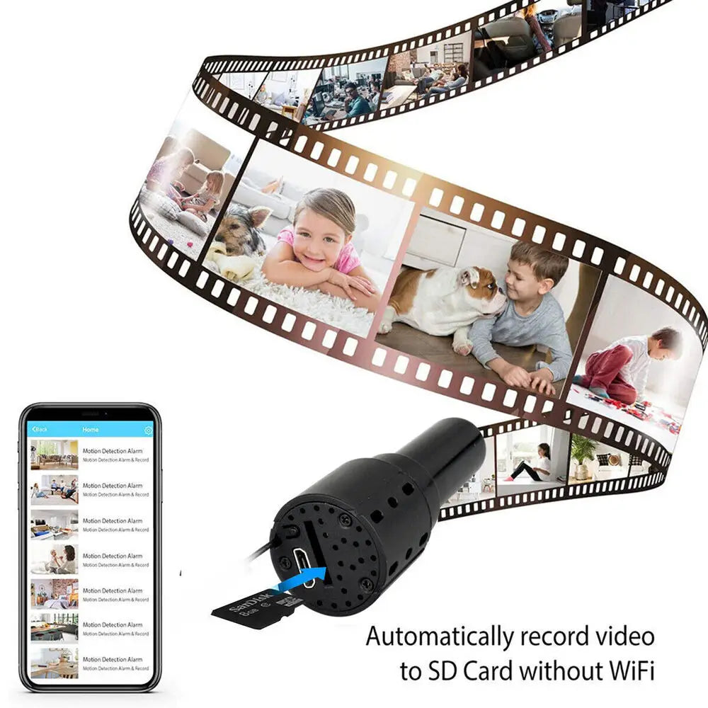 4K HD Mini IP Camera 128GB 1080P Wireless WLAN WiFi Camera Surveillance Camera Spycam Webcams